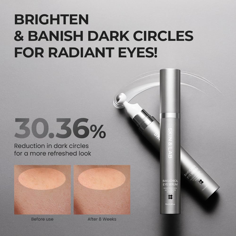 SKIN & LAB Bakuchiol Eye Serum with natural ingredients