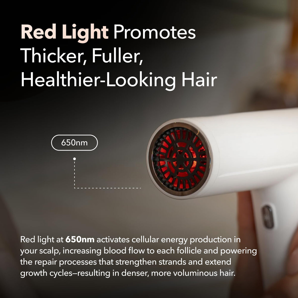 Skin Research Institute DryQ Smart Hair Dryer compact for travel