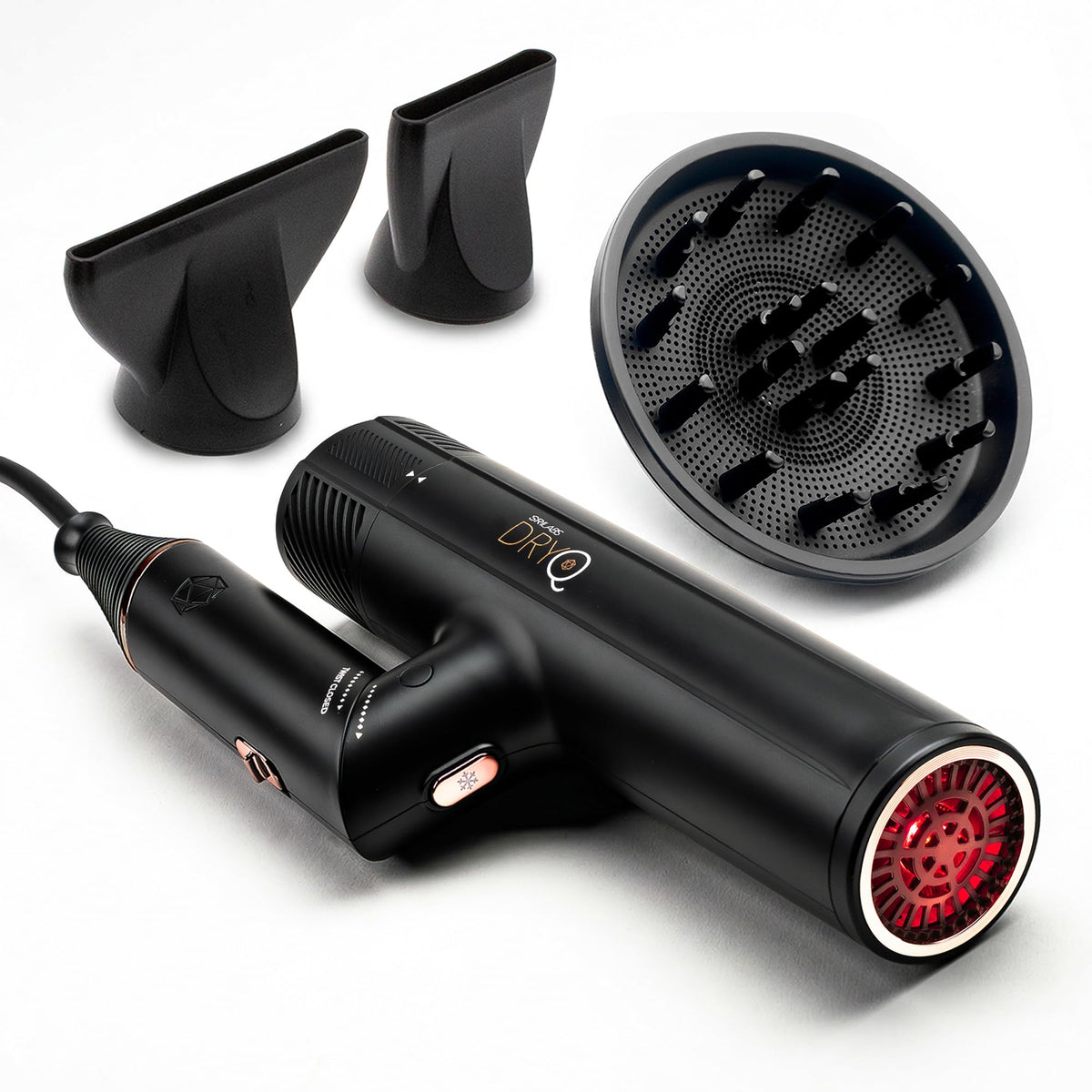 Skin Research Institute DryQ Smart Hair Dryer front view