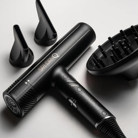 Skin Research Institute DryQ Smart Hair Dryer with magnetic attachments