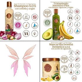 Skin Revolution Organic Keratin Hair Kit - all products displayed