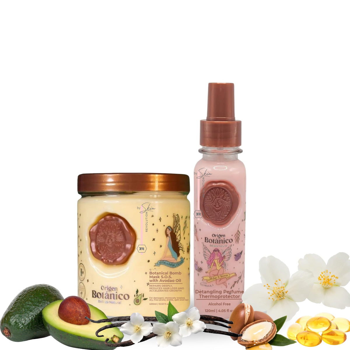 Skin Revolution Organic Keratin Hair Kit front view