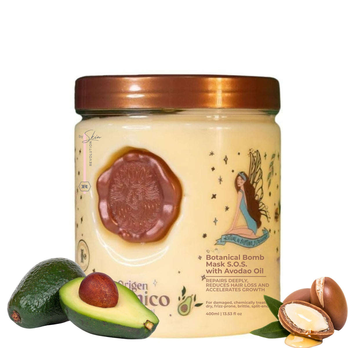 Skin Revolution Organic Keratin Hair Mask 335g front view