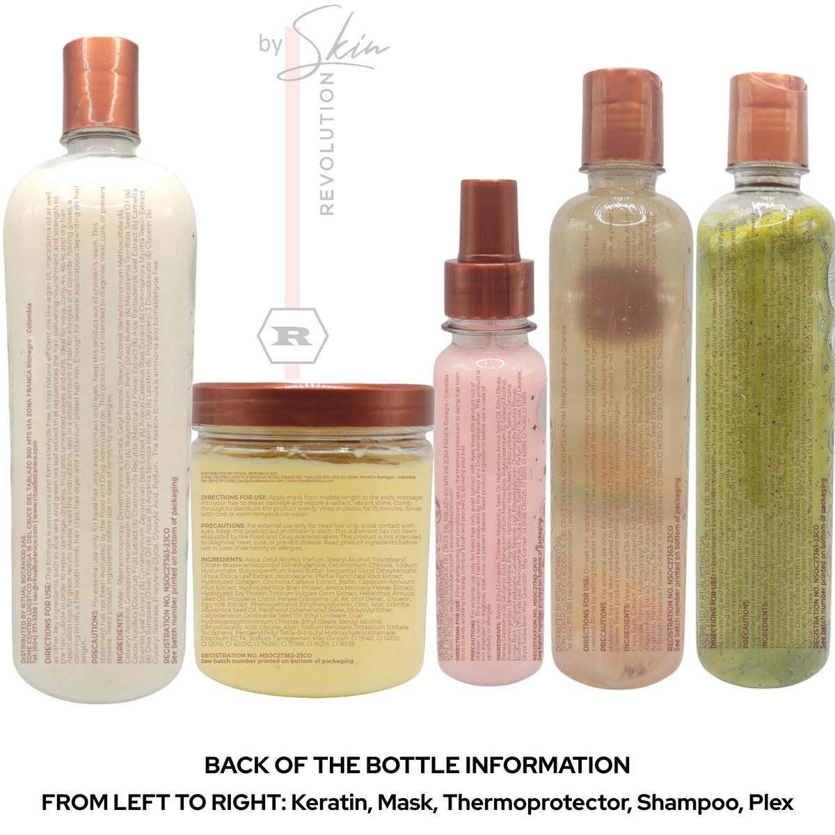 Skin Revolution Organic Keratin instructions
