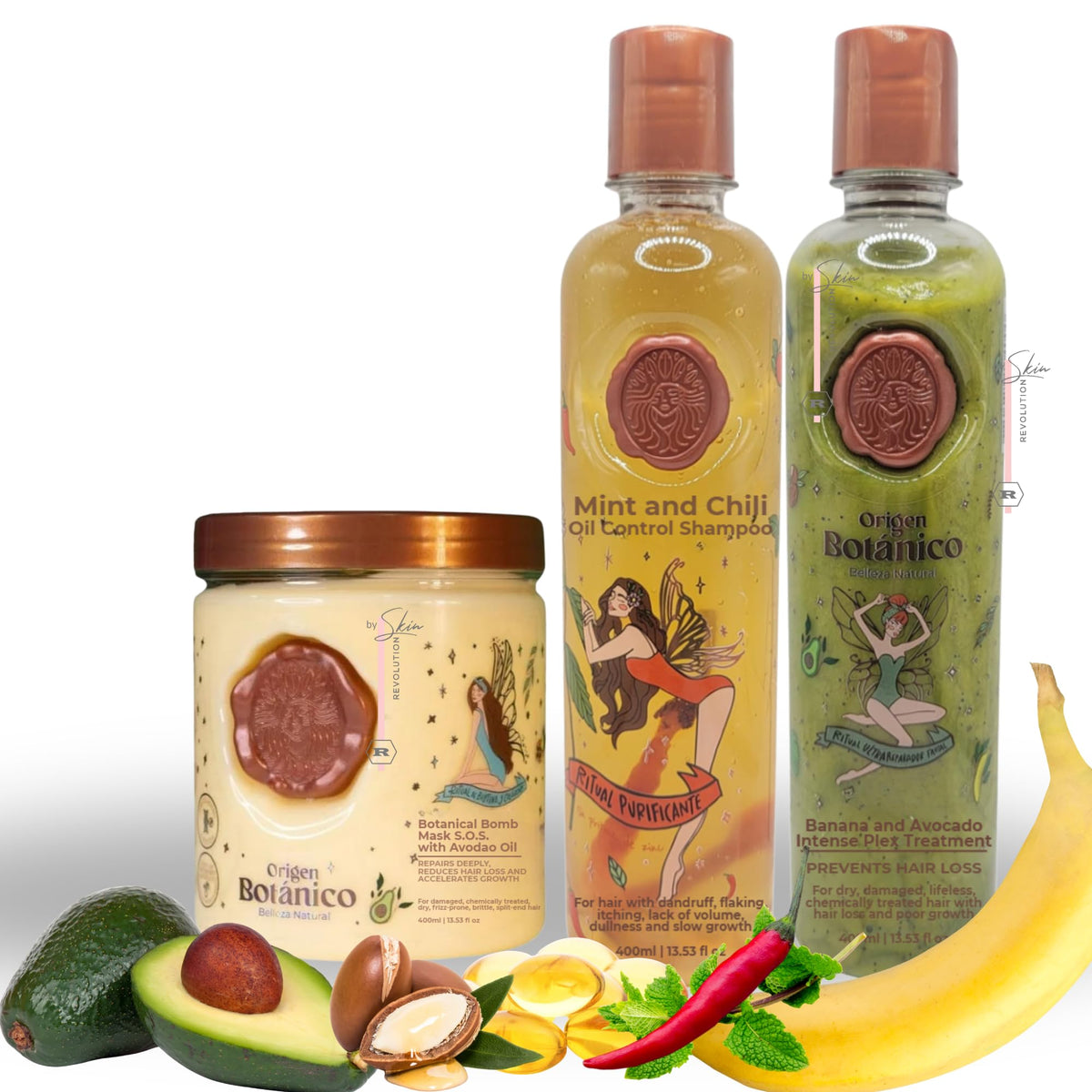 Skin Revolution Organic Keratin Kit front view