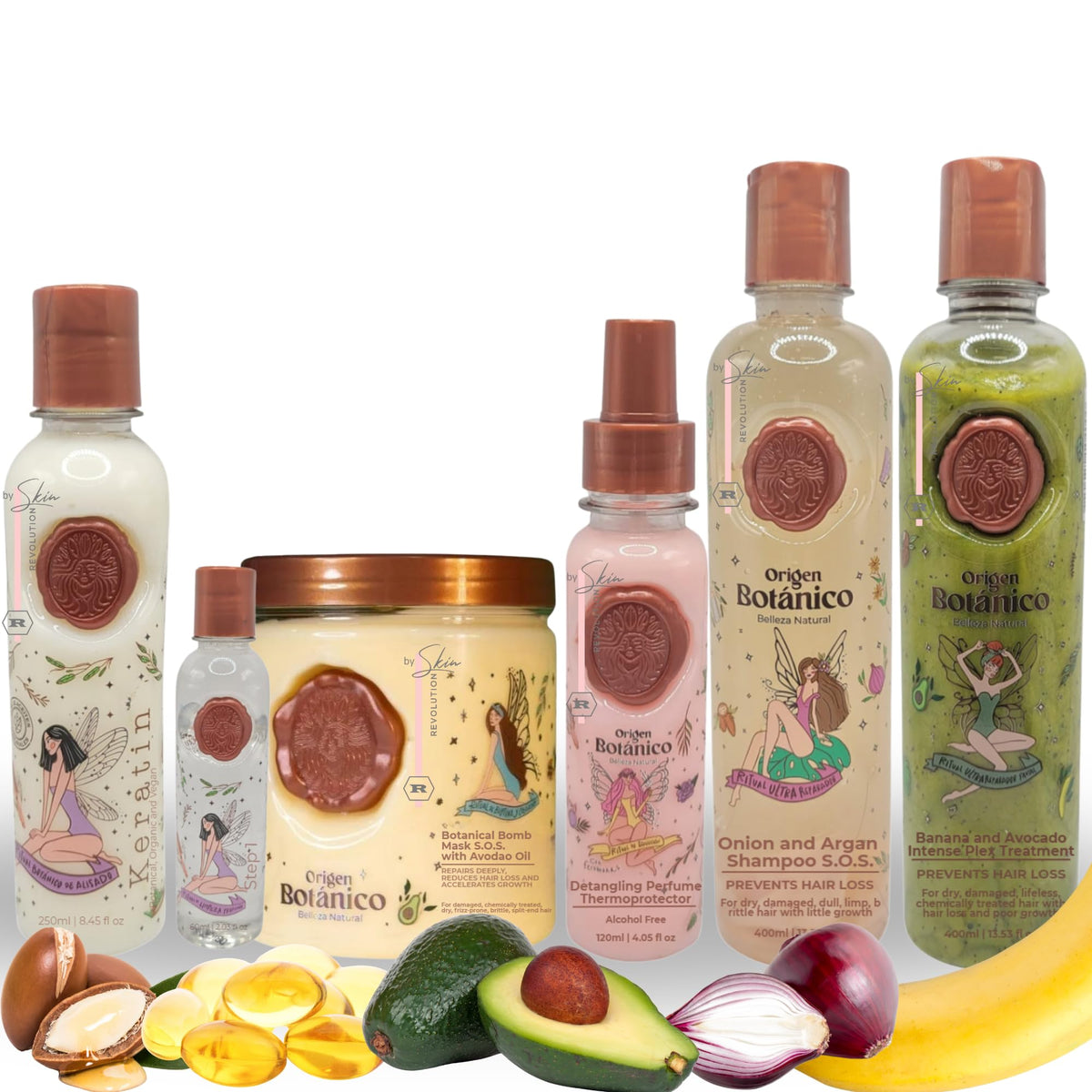 Skin Revolution Organic Keratin Kit front view