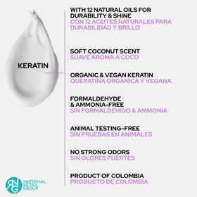 Skin Revolution Organic Keratin product details