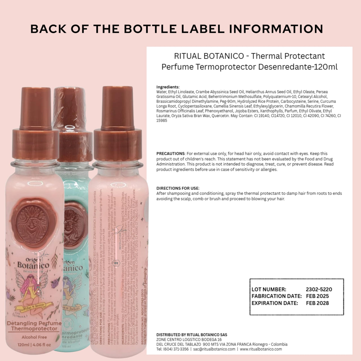 Skin Revolution Ritual Botánico Keratina Orgánica 150g packaging