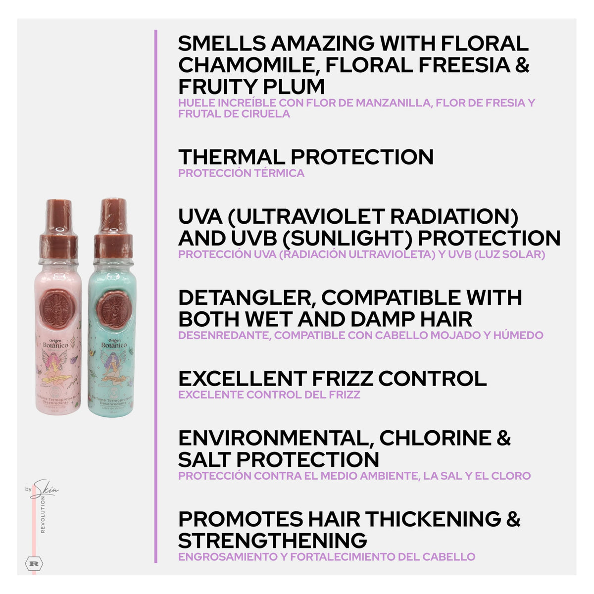 Skin Revolution Ritual Botánico Keratina Orgánica application process