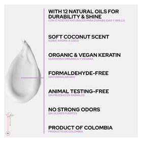 Skin Revolution Ritual Botánico Organic Keratin 250ml side view