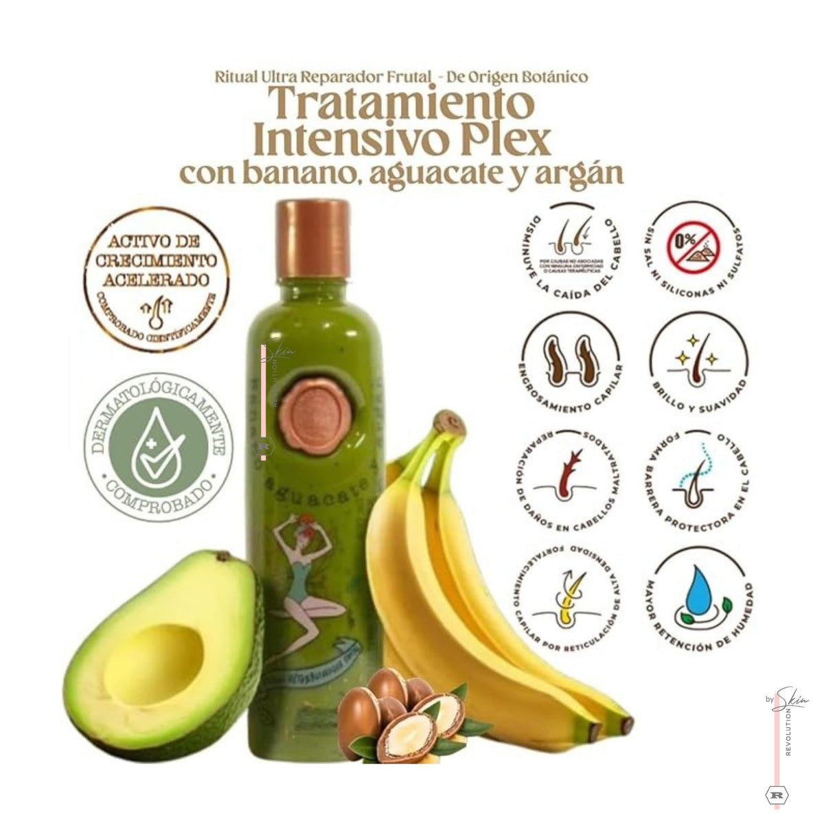 Skin Revolution Vegan Organic Keratin Conditioner lifestyle scene