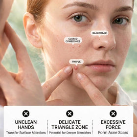 Skin scrubber face spatula from UWOIST kit