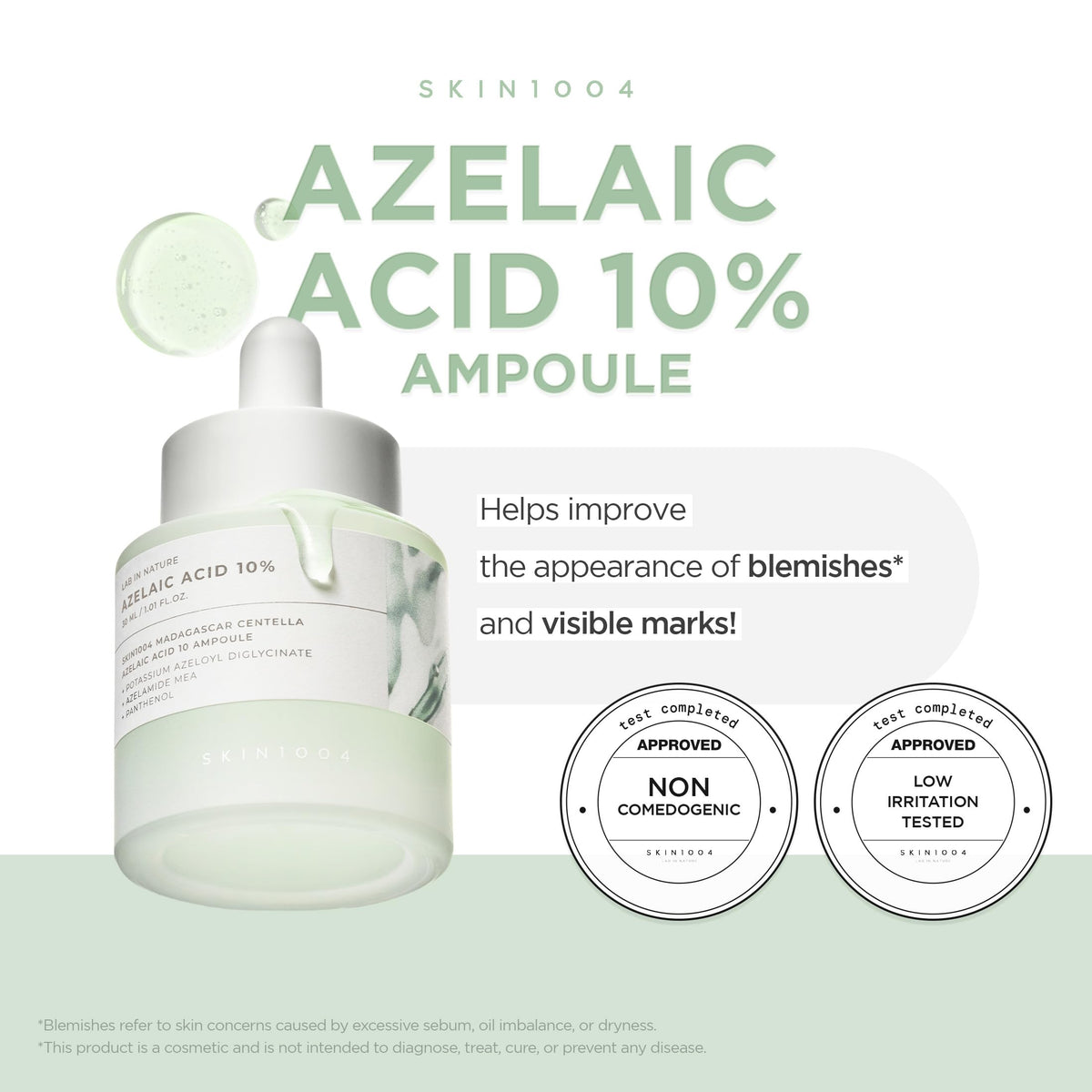 SKIN1004 Azelaic Acid 10% Ampoule bottle close-up