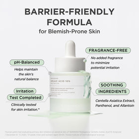 SKIN1004 Azelaic Acid 10% Ampoule ingredients list
