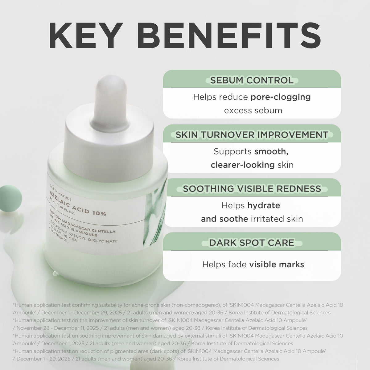 SKIN1004 Azelaic Acid 10% Ampoule with Centella Asiatica