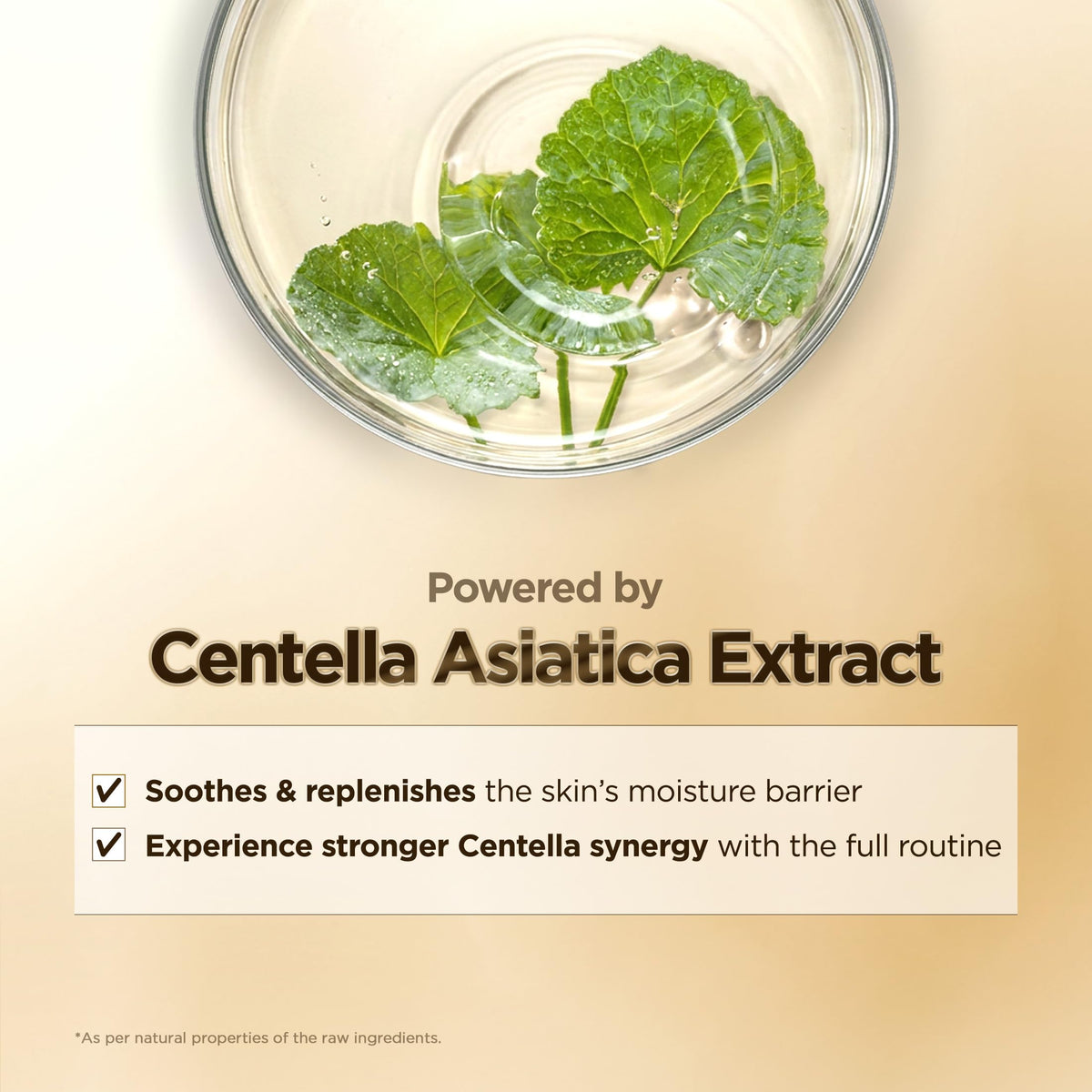SKIN1004 Centella face wash tube from the travel kit