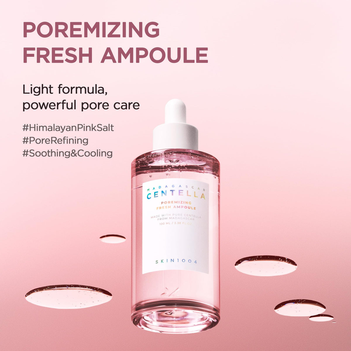 SKIN1004 Centella Poremizing Fresh Ampoule 50ml back view