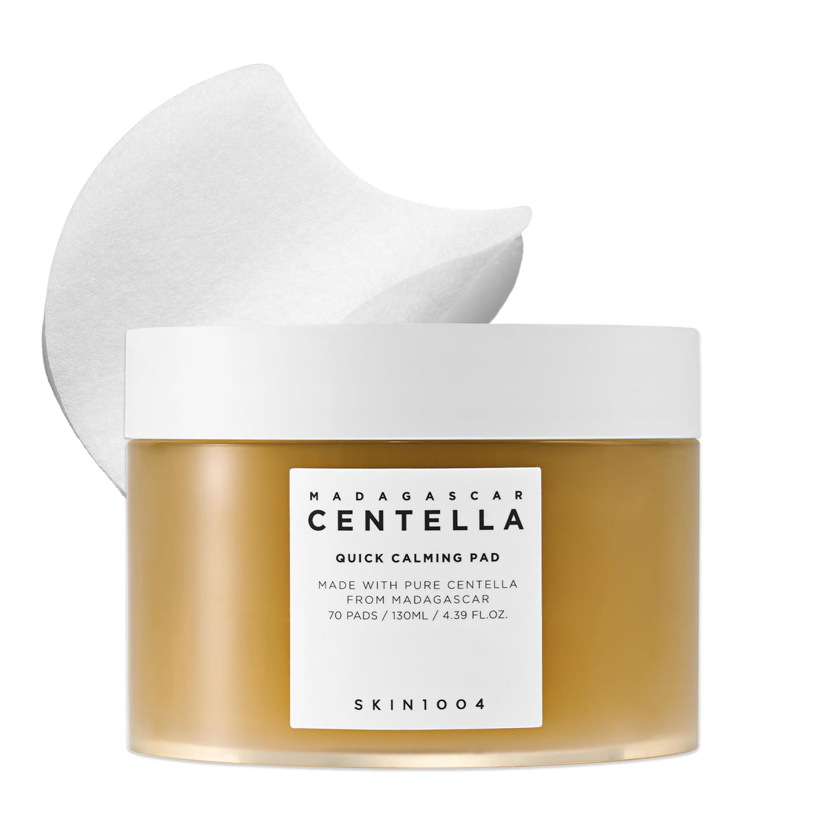 SKIN1004 Centella Quick Calming Pad front view with packaging