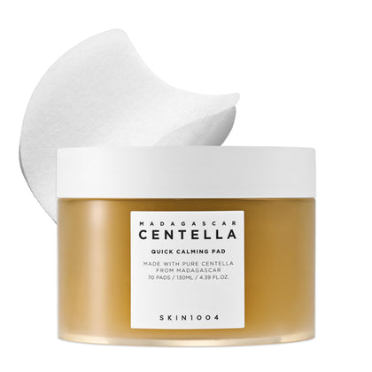 SKIN1004 Centella Quick Calming Pad front view with packaging