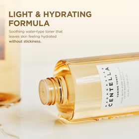 SKIN1004 Centella Toning Toner application on skin
