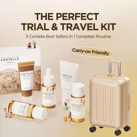 SKIN1004 Centella Travel Kit compact pouch with all products