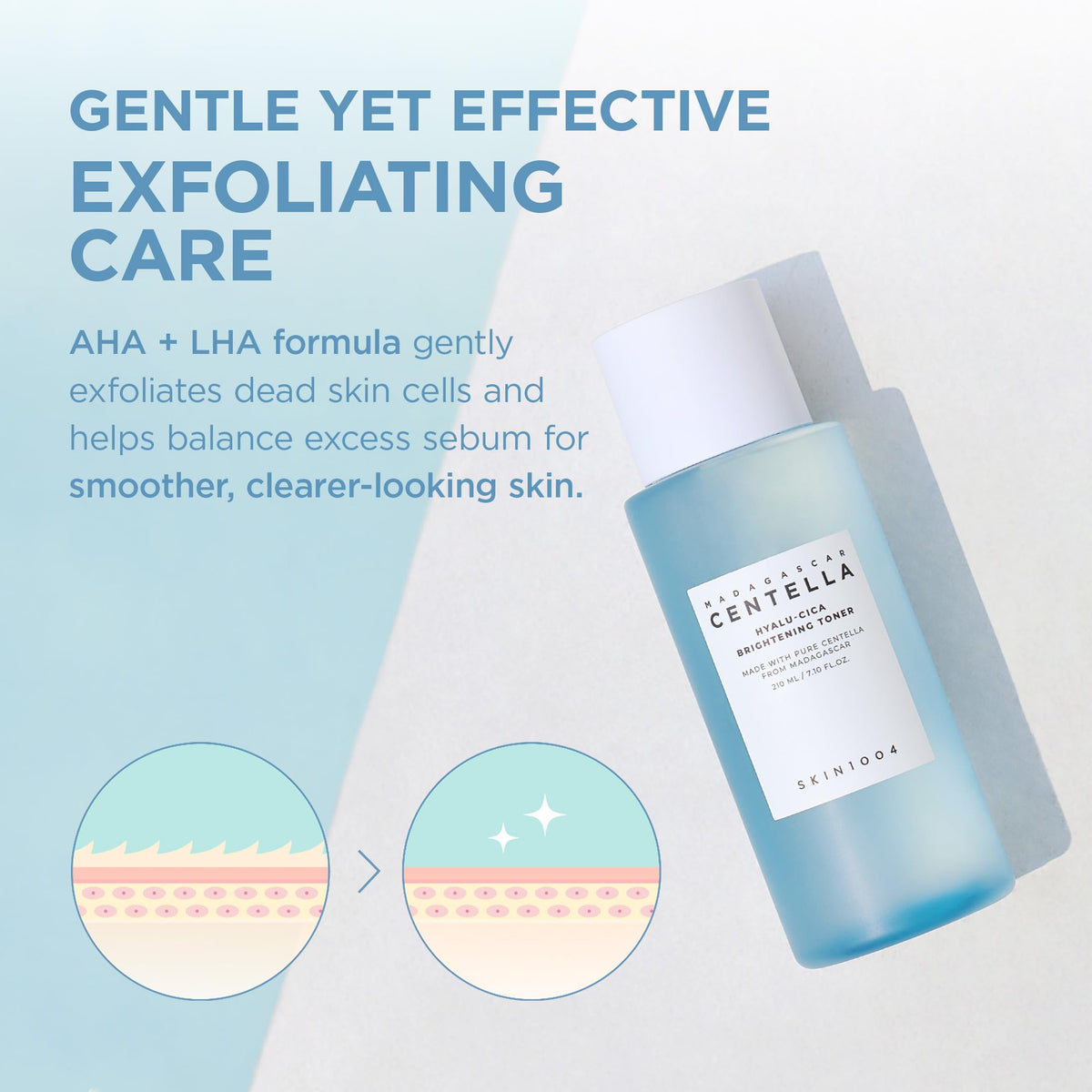 SKIN1004 Hyalu-Cica Balancing Toner bottle with label details