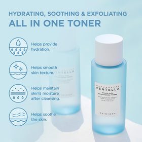 SKIN1004 Hyalu-Cica Balancing Toner in lifestyle setting