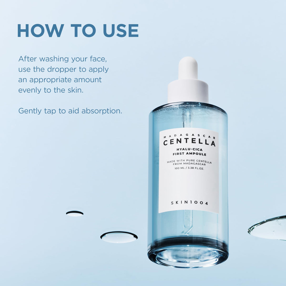 SKIN1004 Hyalu-Cica First Ampoule 100ml in lifestyle setting