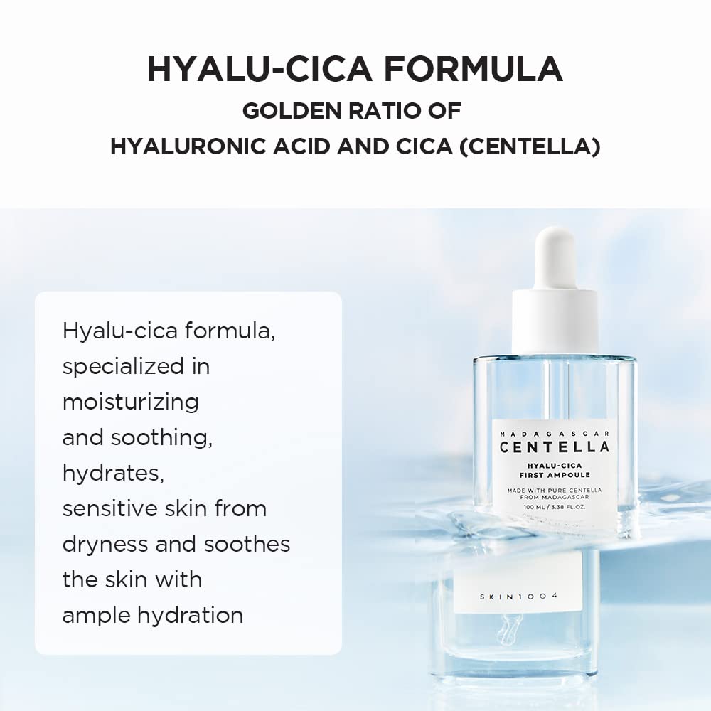 SKIN1004 Hyalu-CICA First Ampoule 100ml lifestyle scene