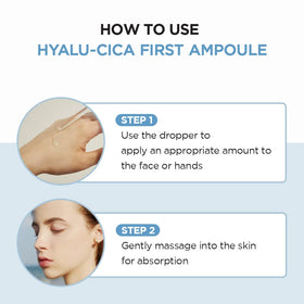 SKIN1004 Hyalu-CICA First Ampoule 100ml texture close-up