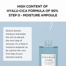 SKIN1004 Hyalu-CICA First Ampoule 100ml with ingredients list