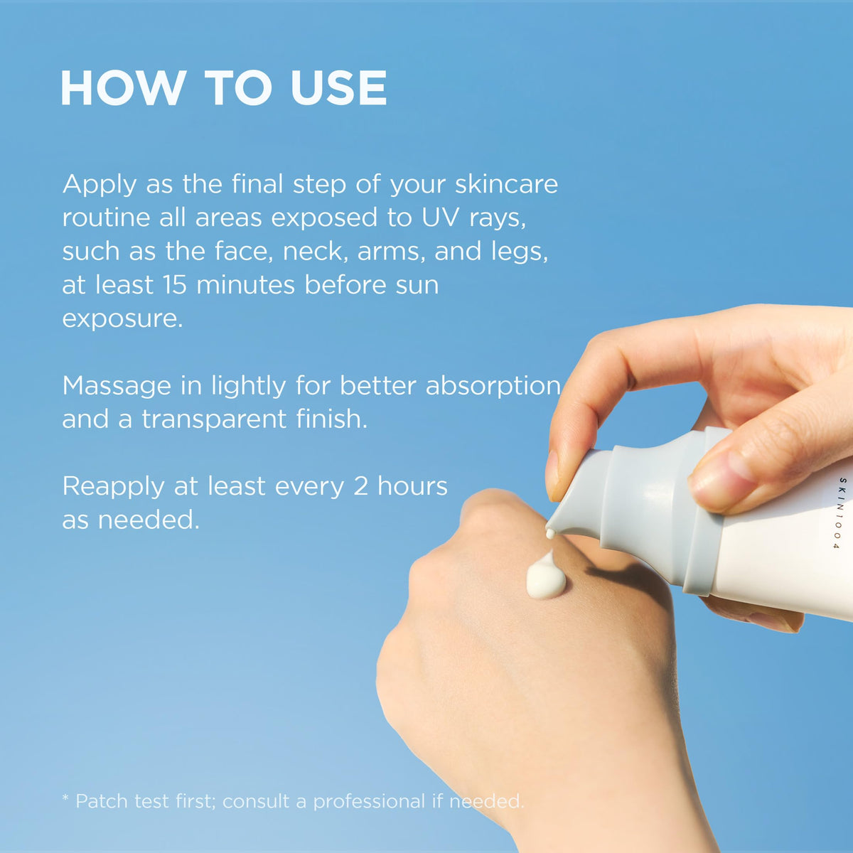 SKIN1004 Hyalu-Cica Water-Fit Sun Serum lifestyle scene