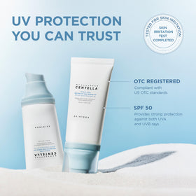 SKIN1004 Hyalu-Cica Water-Fit Sun Serum texture close-up