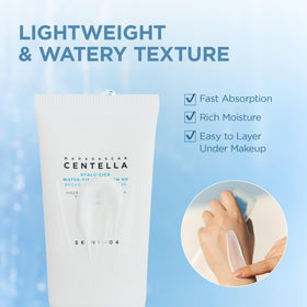 SKIN1004 Hyalu-Cica Water-Fit Sun Serum with ingredients