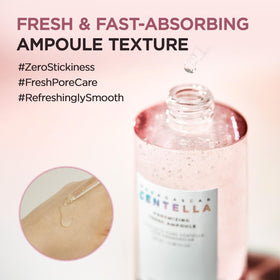 SKIN1004 Madagascar Centella Poremizing Fresh Ampoule close-up of label