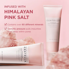 SKIN1004 Poremizing Deep Cleansing Foam application on hands