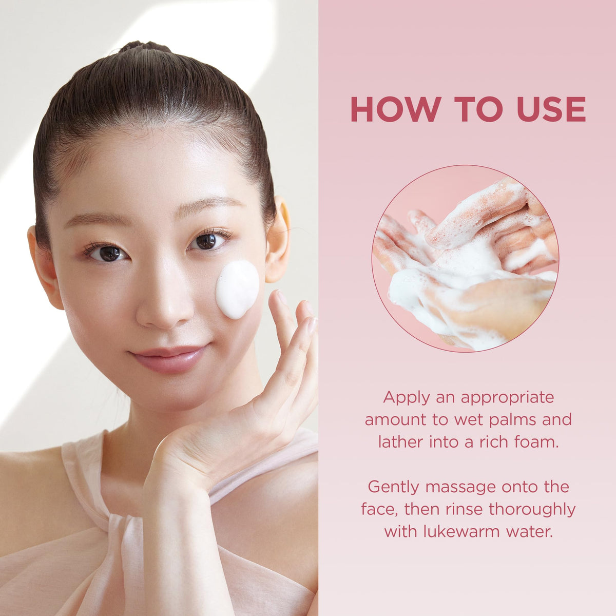 SKIN1004 Poremizing Deep Cleansing Foam lifestyle scene with natural elements