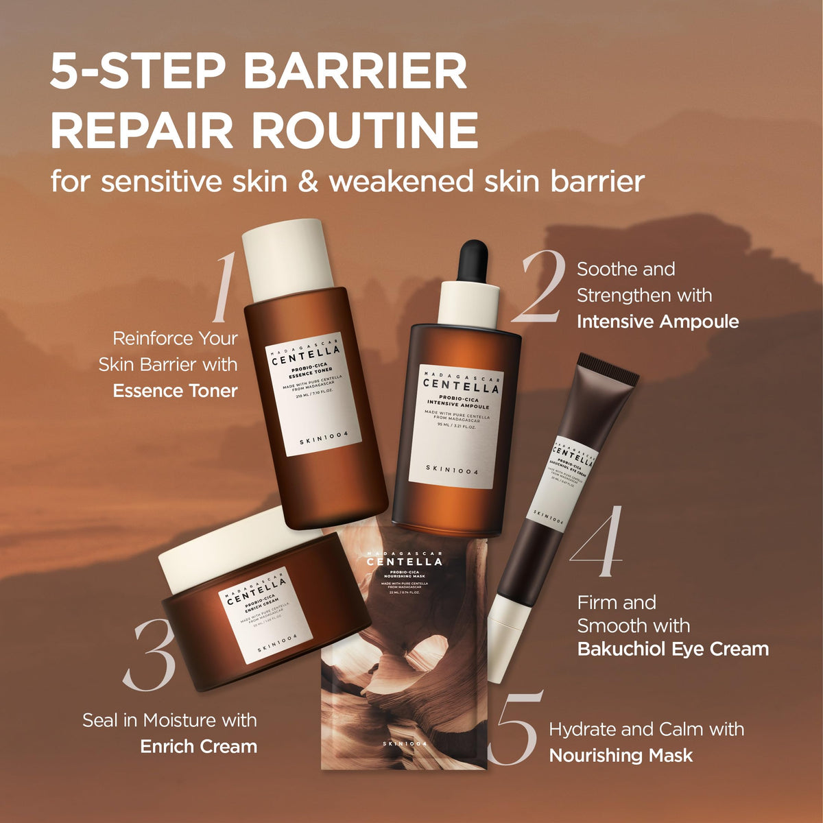 SKIN1004 Probio Cica Enrich Cream in skincare routine