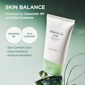 SKIN1004 Tea-Trica B5 Cream application on skin