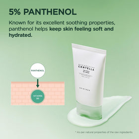 SKIN1004 Tea-Trica B5 Cream back view with ingredients