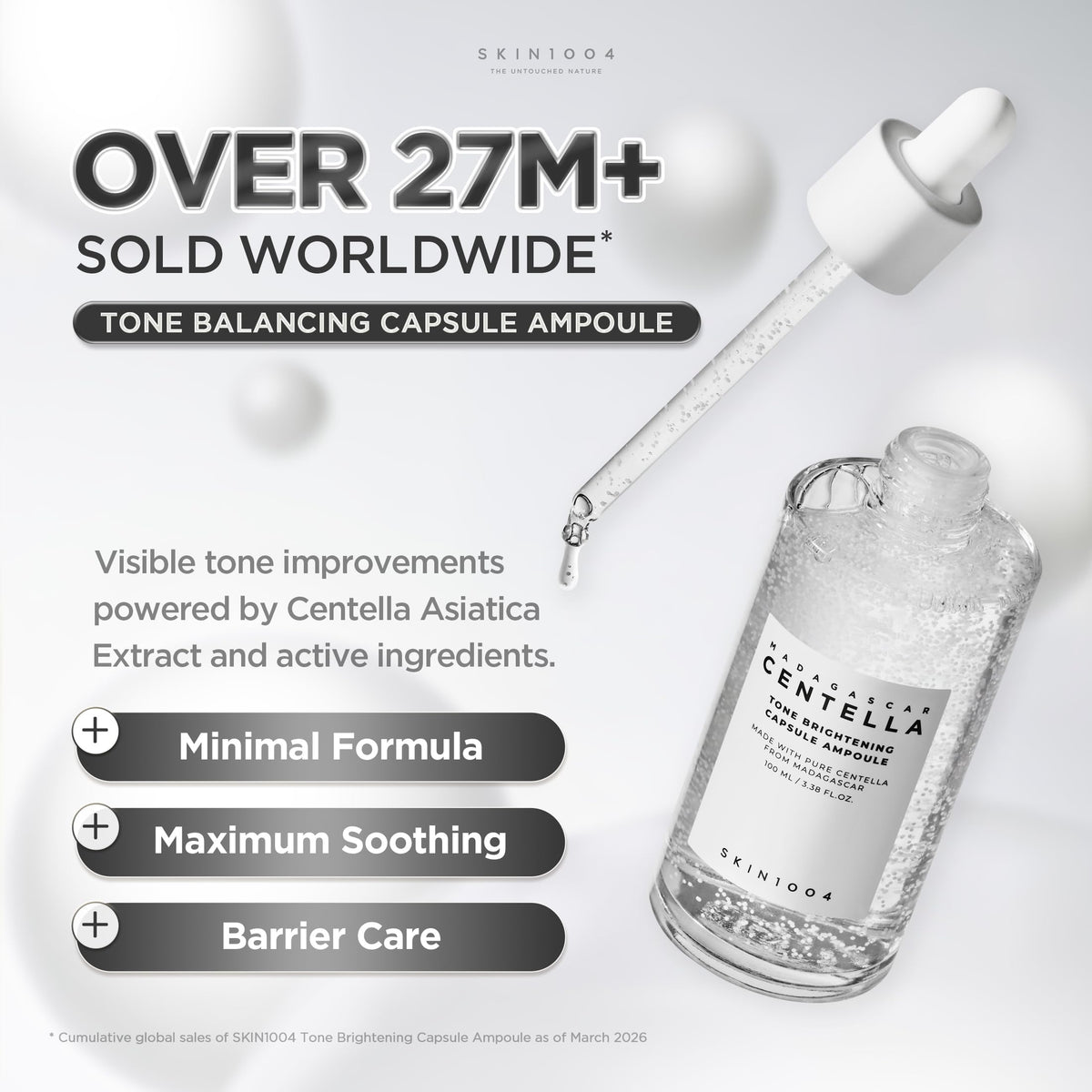 SKIN1004 Tone Balancing Capsule Ampoule 100ml packaging