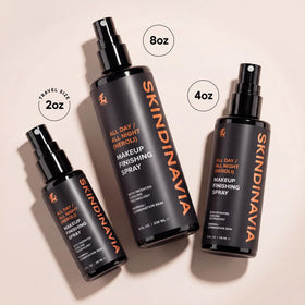 SKINDINAVIA All Day/All Night Neroli Makeup Setting Spray packaging