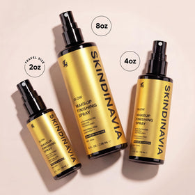 SKINDINAVIA Glow Makeup Setting Spray packaging details