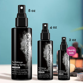 SKINDINAVIA Makeup Finishing Spray 4 Oz side view