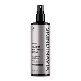 SKINDINAVIA Matte Makeup Setting Spray front view 8 oz bottle