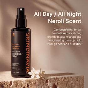 SKINDINAVIA Neroli Setting Spray bottle side view