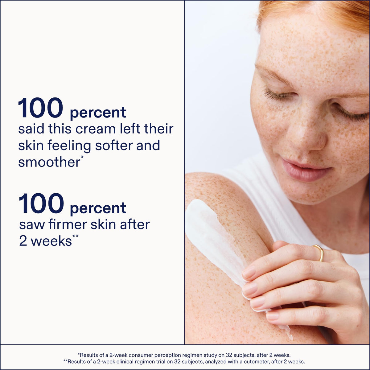 Skinfix AHA/BHA Renewing Body Cream application on skin