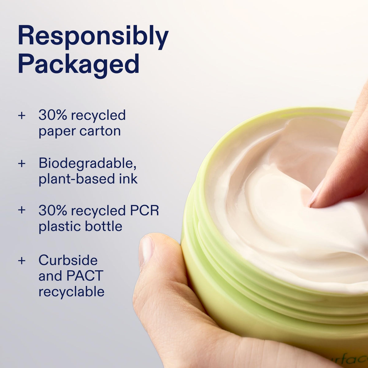 Skinfix AHA/BHA Renewing Body Cream with natural ingredients