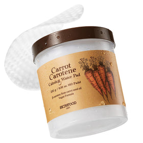 SKINFOOD Carrot Carotene Toner Pads front view with packaging