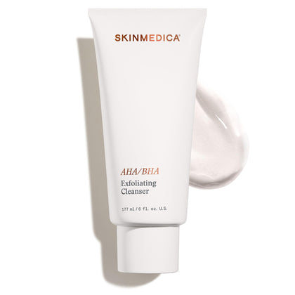 SkinMedica AHA/BHA Exfoliating Face Wash 6 Fl Oz front view